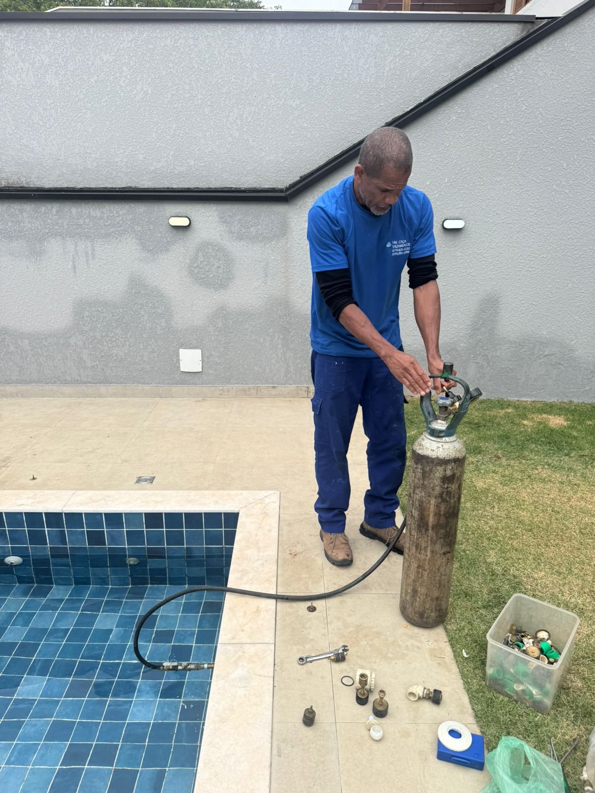 Caça Vazamento em Piscina