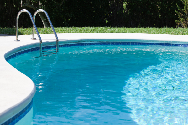 teste de estanqueidade em piscina