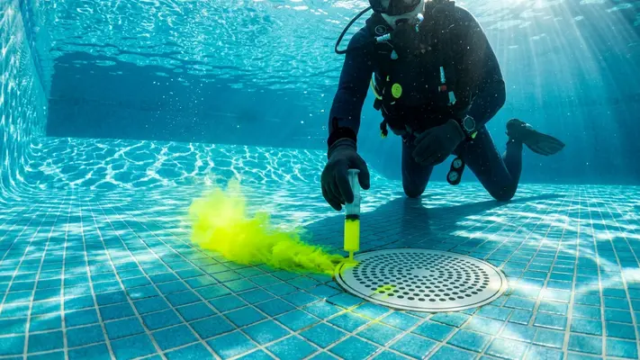 vazamento ralo fundo piscina